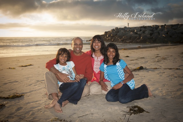 San Diego Family sunset beach photography, Holly Ireland Photography