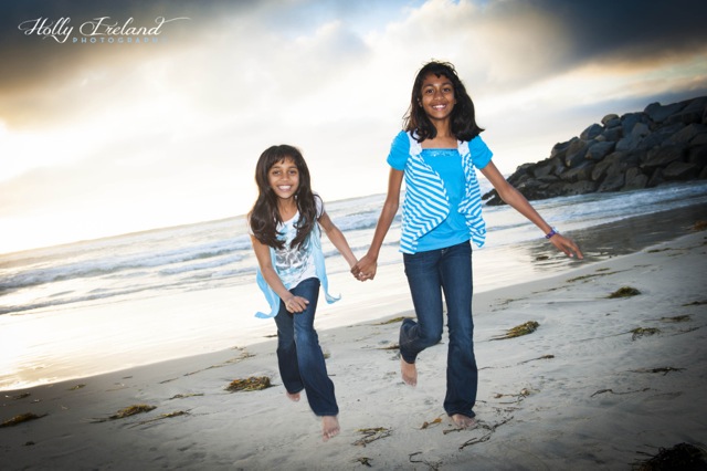 San Diego Family sunset beach photography, Holly Ireland Photography