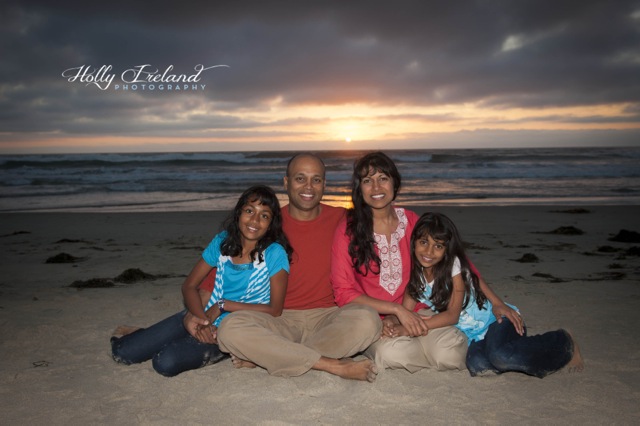 San Diego Family sunset beach photography, Holly Ireland Photography