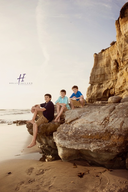 San Diego Sunset Beach Family Photography