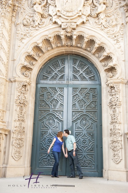 Balboa Park San Diego CA Engagement Photos, Balboa Park Photography, Holly Ireland Photography