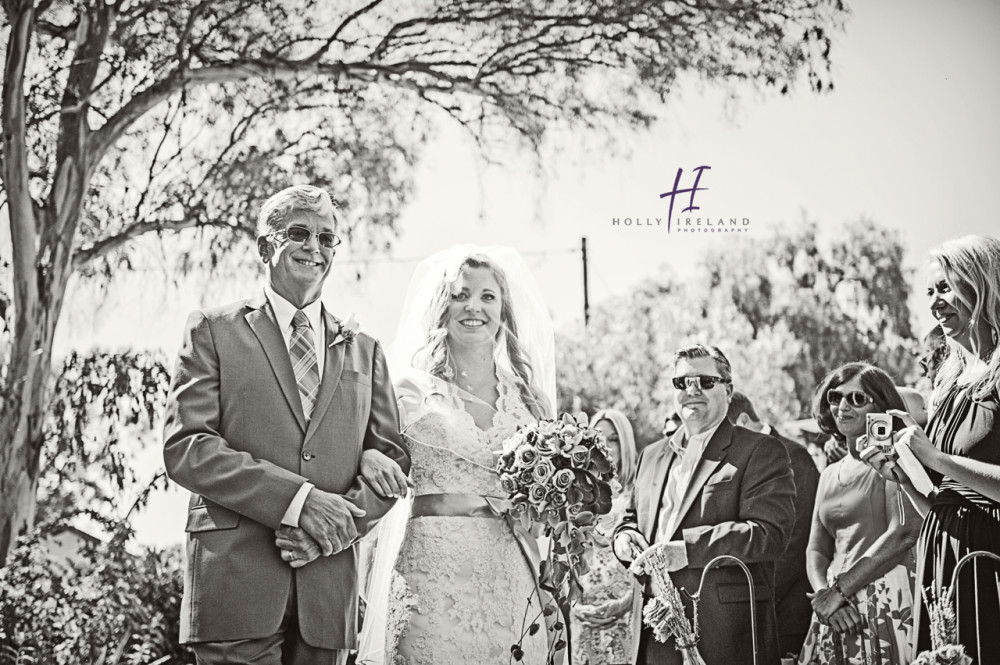 Ceremony photography at a wedding in San Diego CA