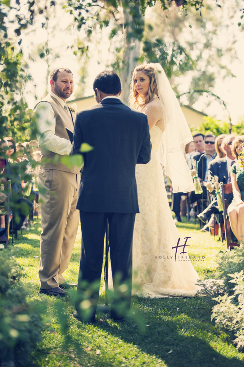 Ceremony photography in San Diego weddings