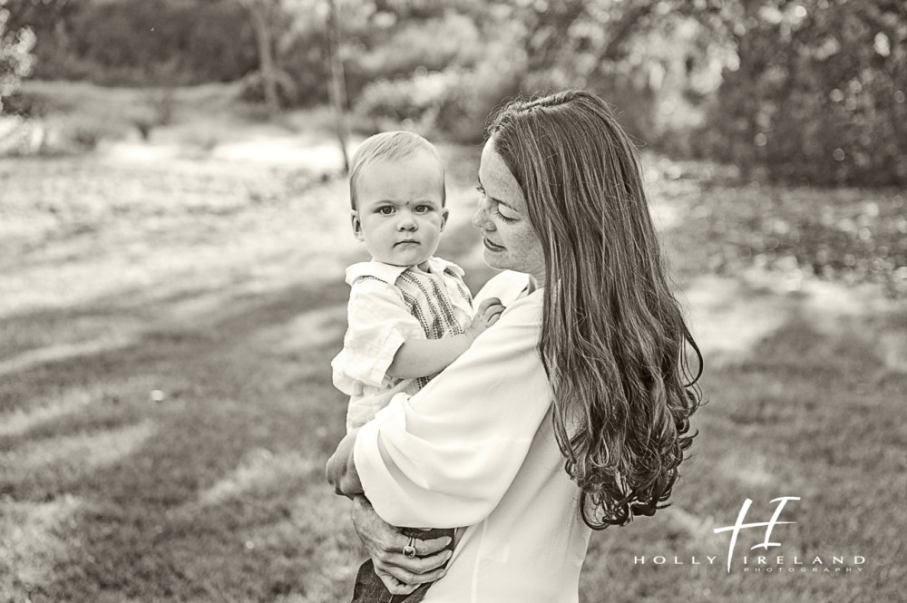 Mother and son photography in California