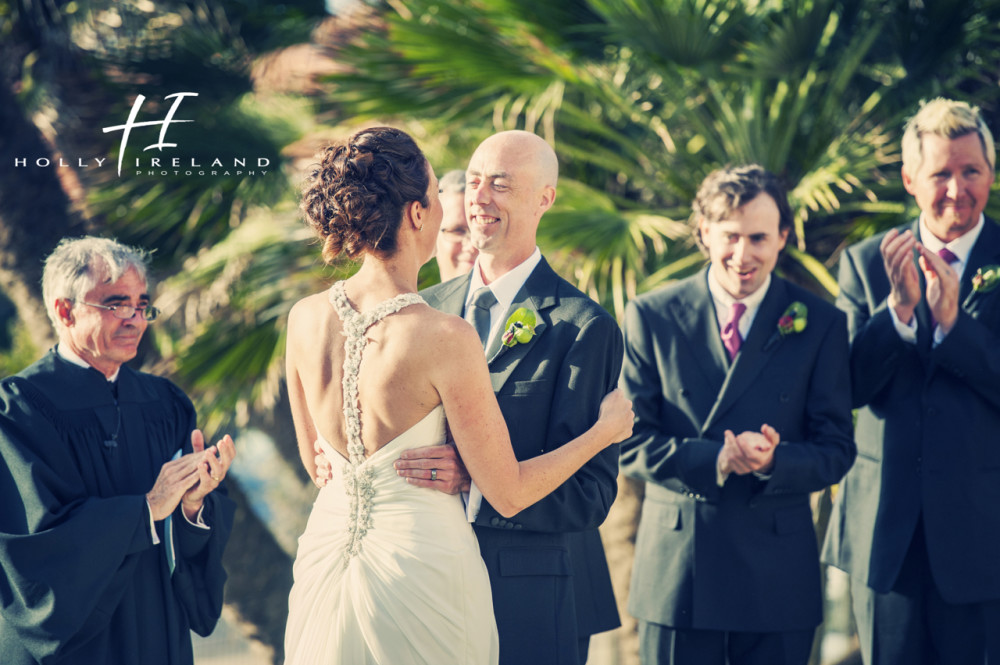 La Jolla Contemporary Art museum ceremony wedding photos