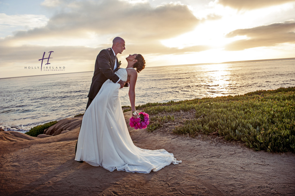 La Jolla Wedding photographs at the beach in La Jolla Shores Ca