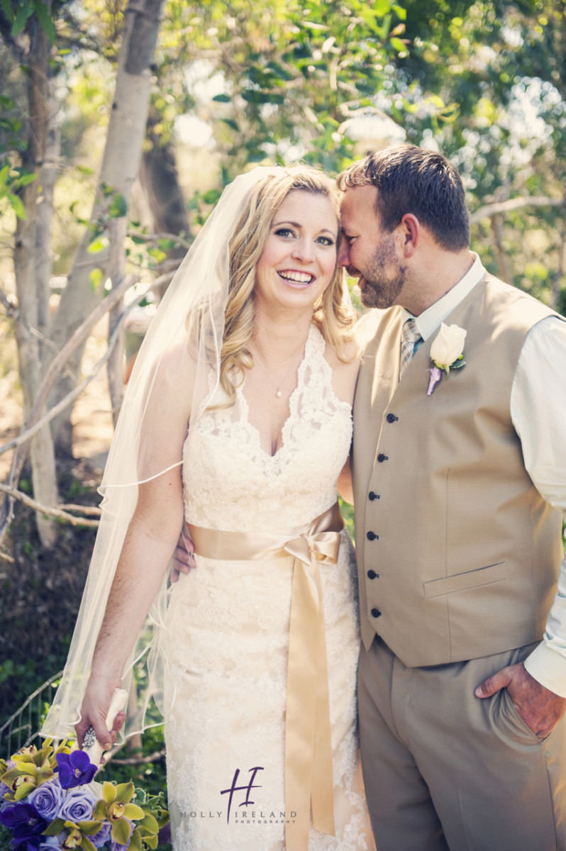 Bride and groom wedding portraits in San Diego ca