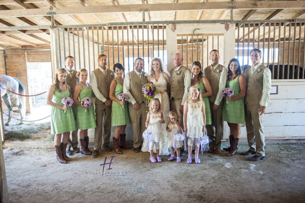 Horse wedding photography at Quail Haven Farms in San Deigo CA