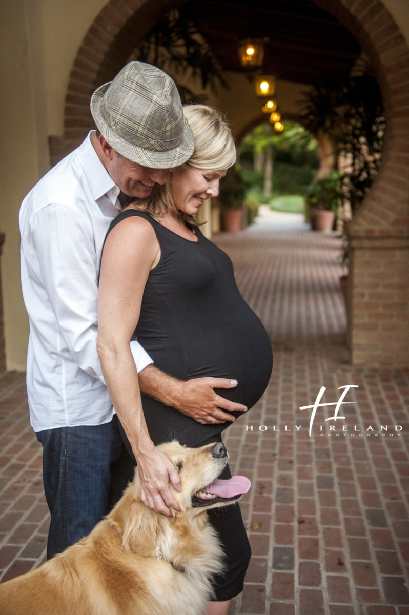 Cute family photography of a maternity shoot in San Diego CA