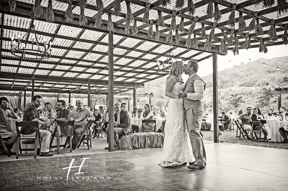 First dance photo at a San Diego CA wedding