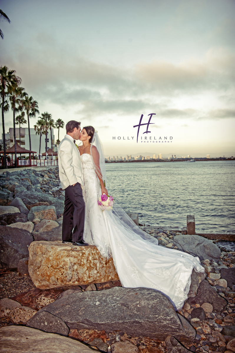 Sunset wedding photography in San Diego CA