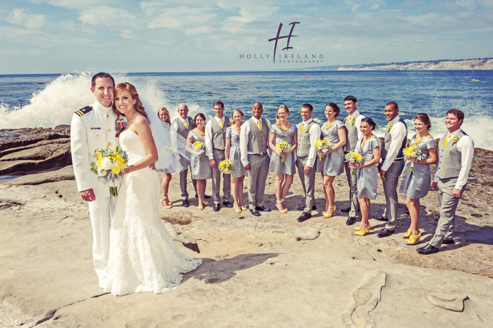 San Diego Beach wedding photography at La Jolla Coves
