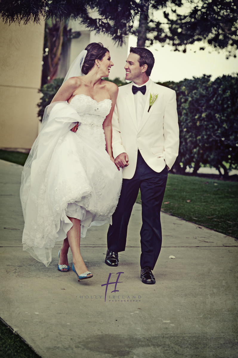 Beautiful wedding shoes and fun photography in San Diego Ca