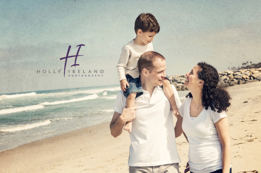 family photography at the beach in San Diego CA