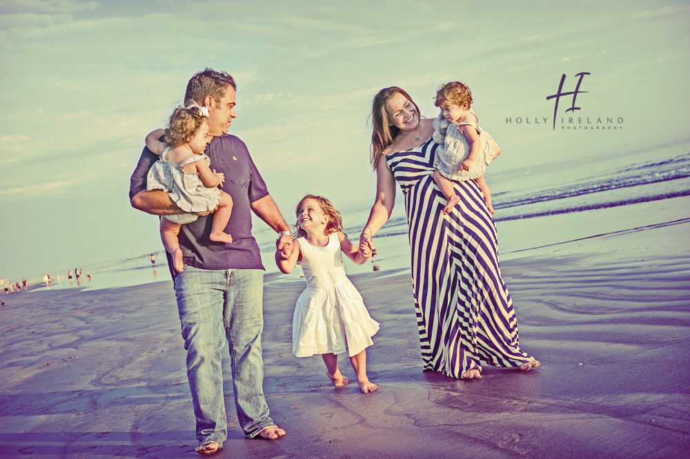San Diego family photographer took these on the beach by the Del Coronado Resort Hotel.