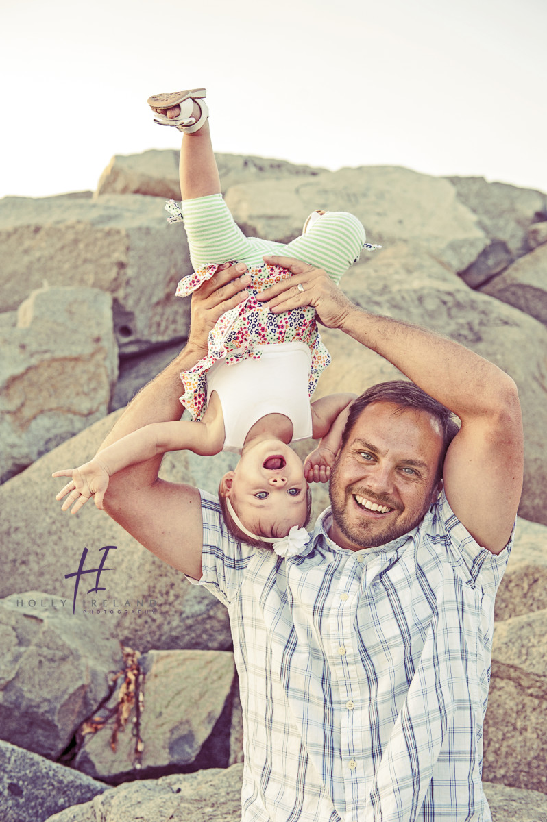 fun father and daughter photos in San Diego ca