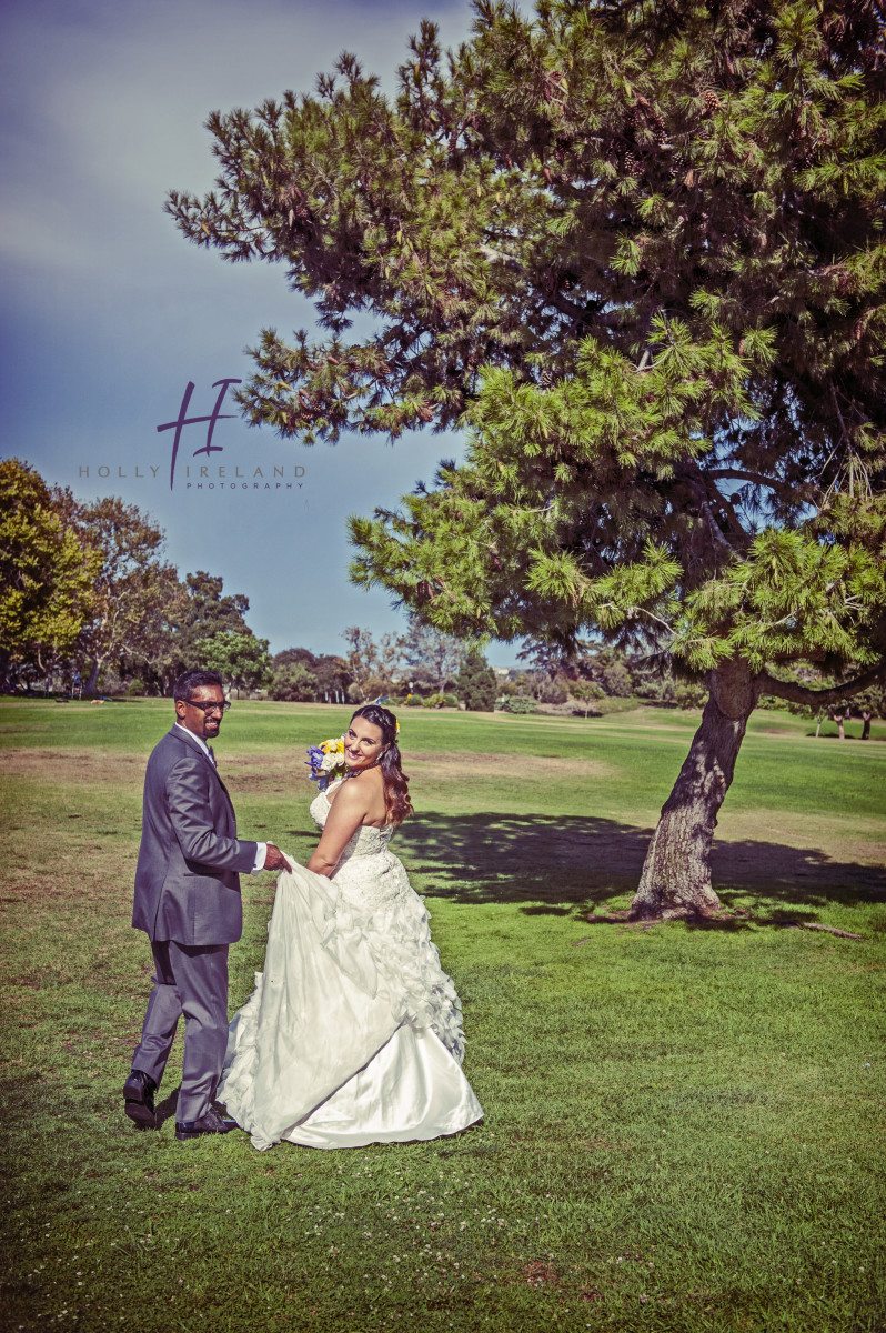 San Diego wedding photos at Kate Sessions Park www.hollyireland.com