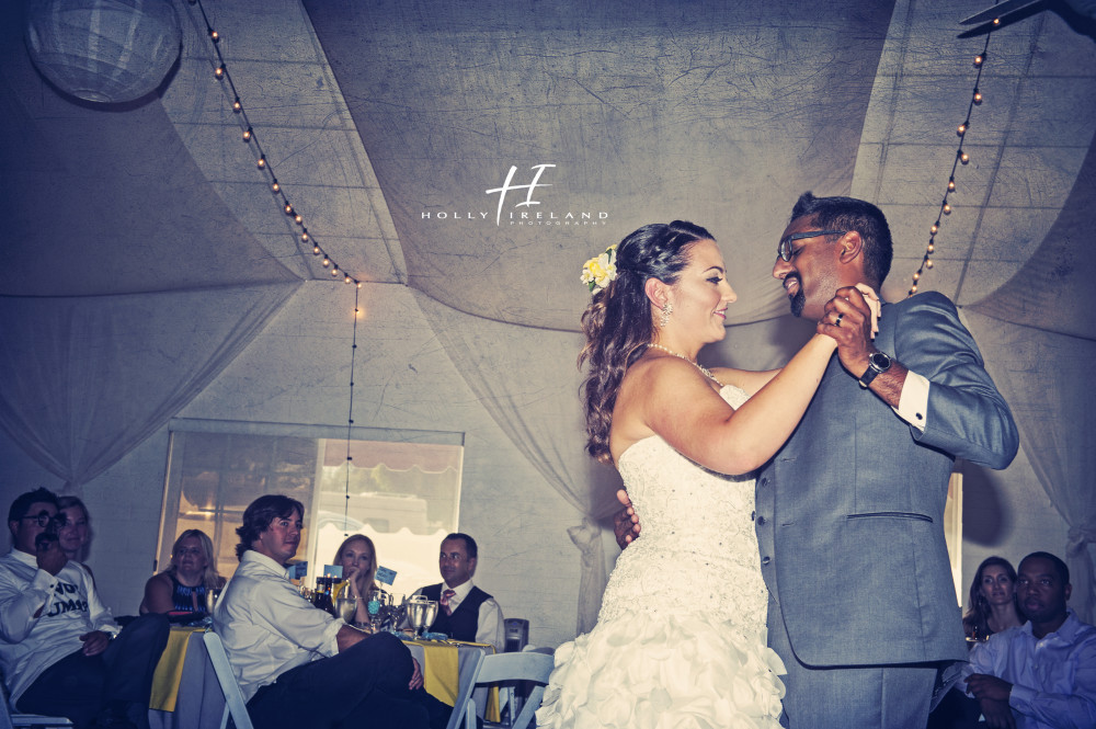 First dance wedding photography by www.hollyireland.com in San Diego