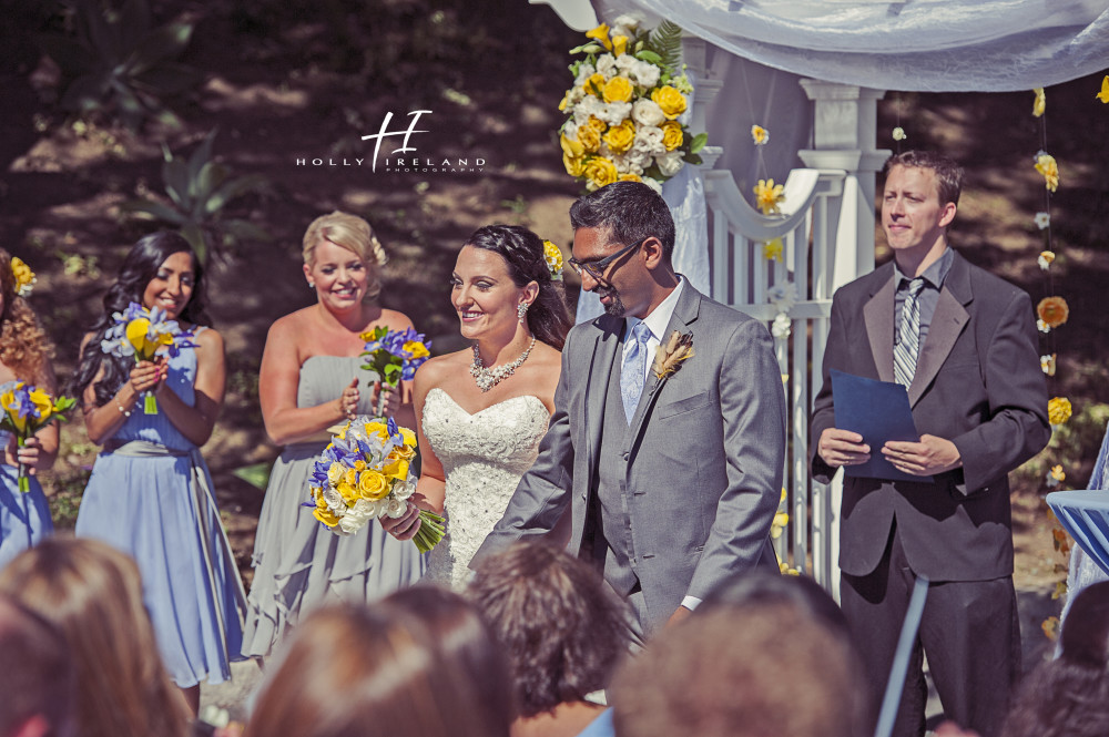 San Diego wedding ceremony photography at the Soledad Club