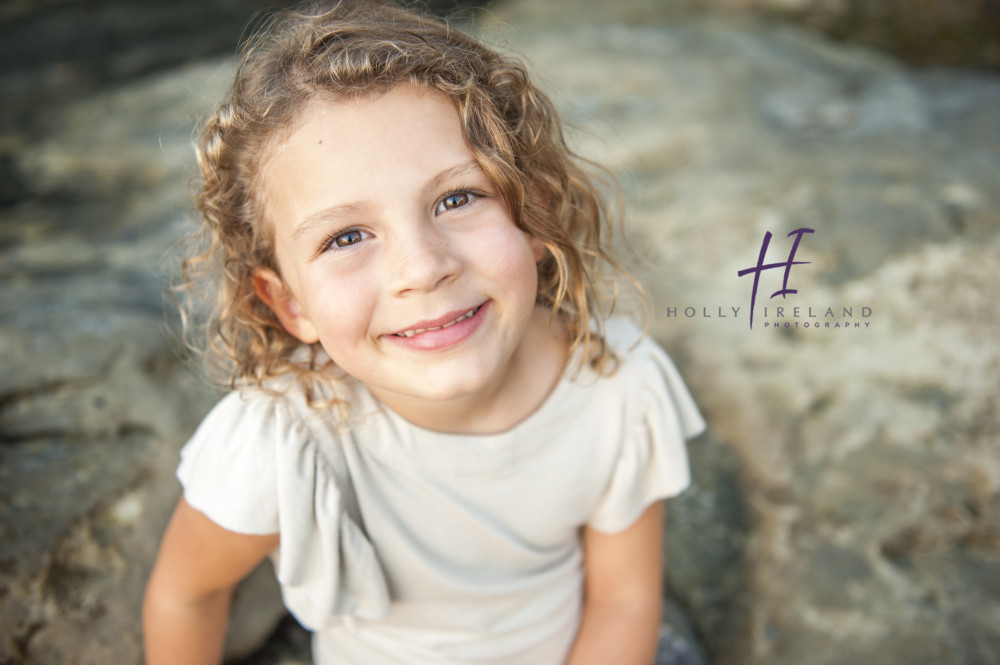 kids beach headshots in San Diego