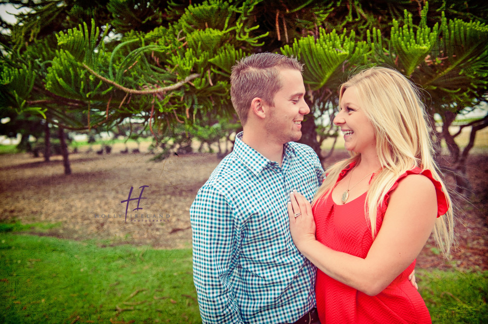 Park engagement photos in San Diego