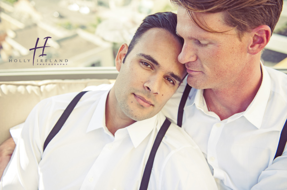 Same Sex engagement Photos  in San Diego ca downtown