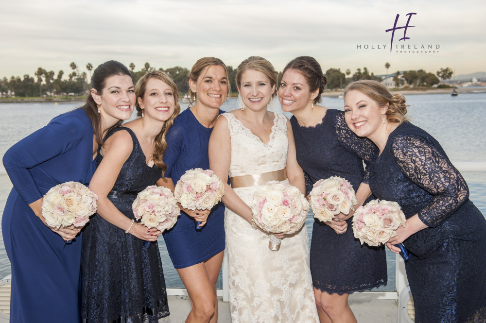 bridal party photography in San Diego