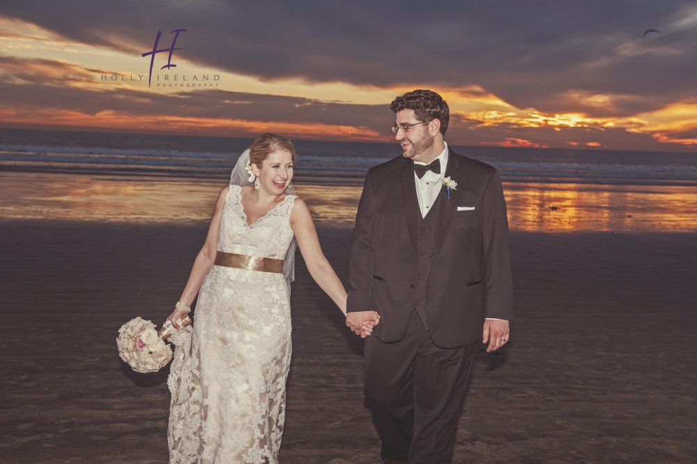 awesome sunset wedding photos in San Diego