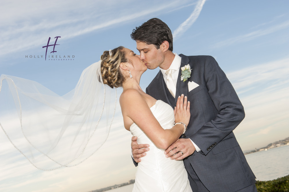 fun bride and groom photography in Coronado CA