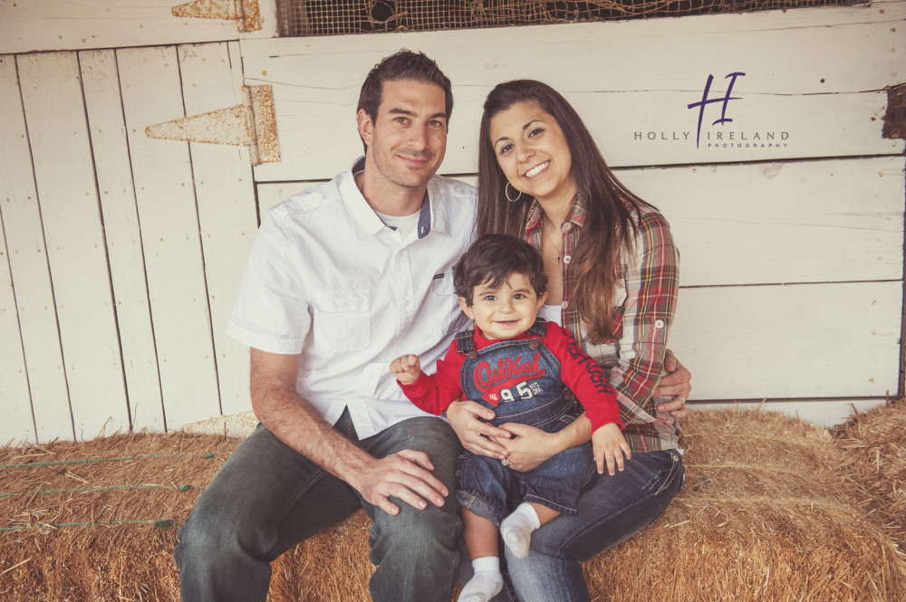 Cute ranch style family photography