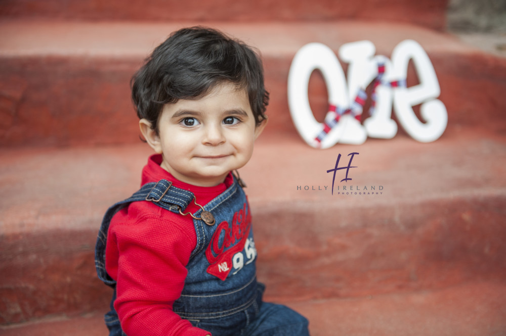 Adorable one year old photography in San Diego