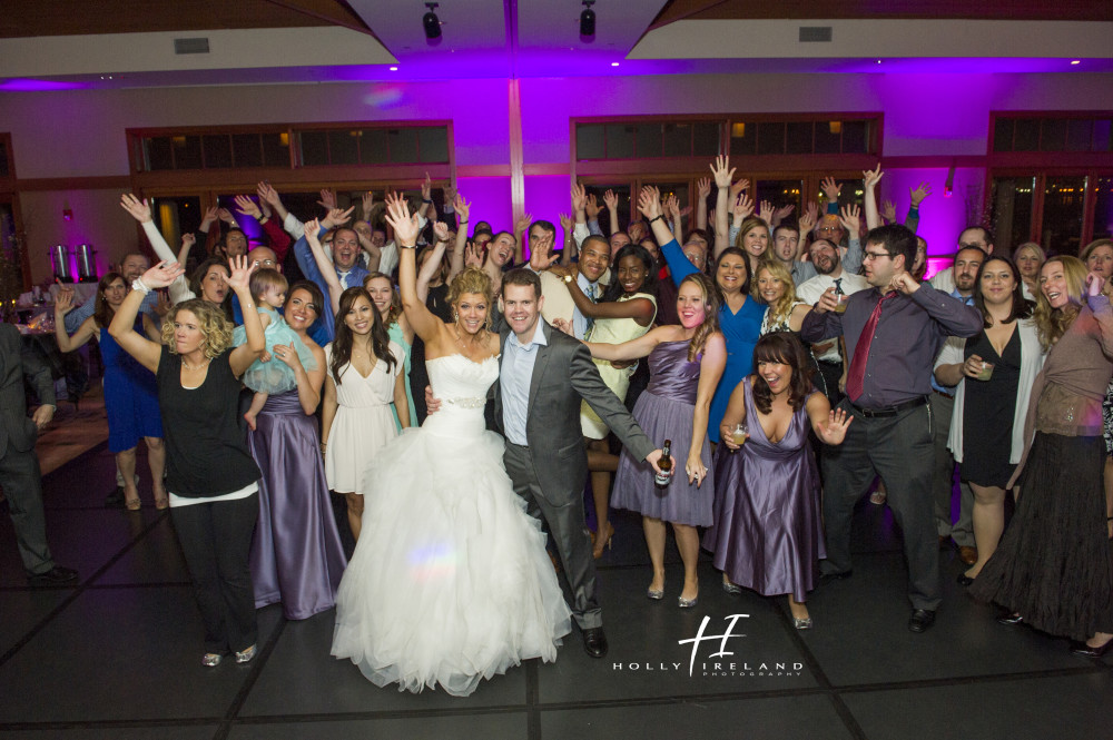 dance floor wedding photography