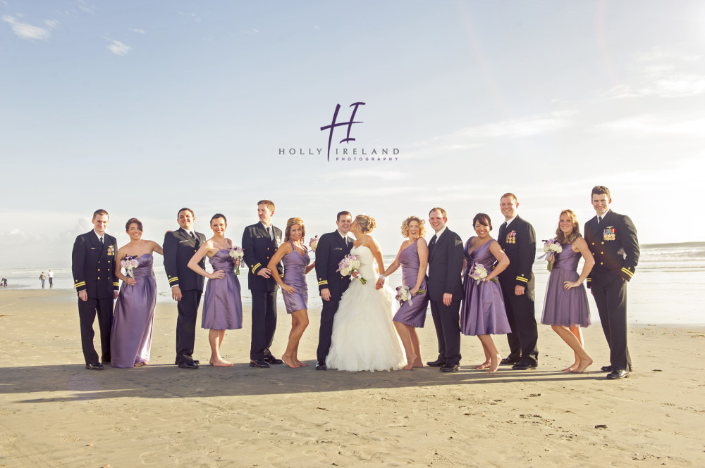 Coronado Wedding bridal party photography