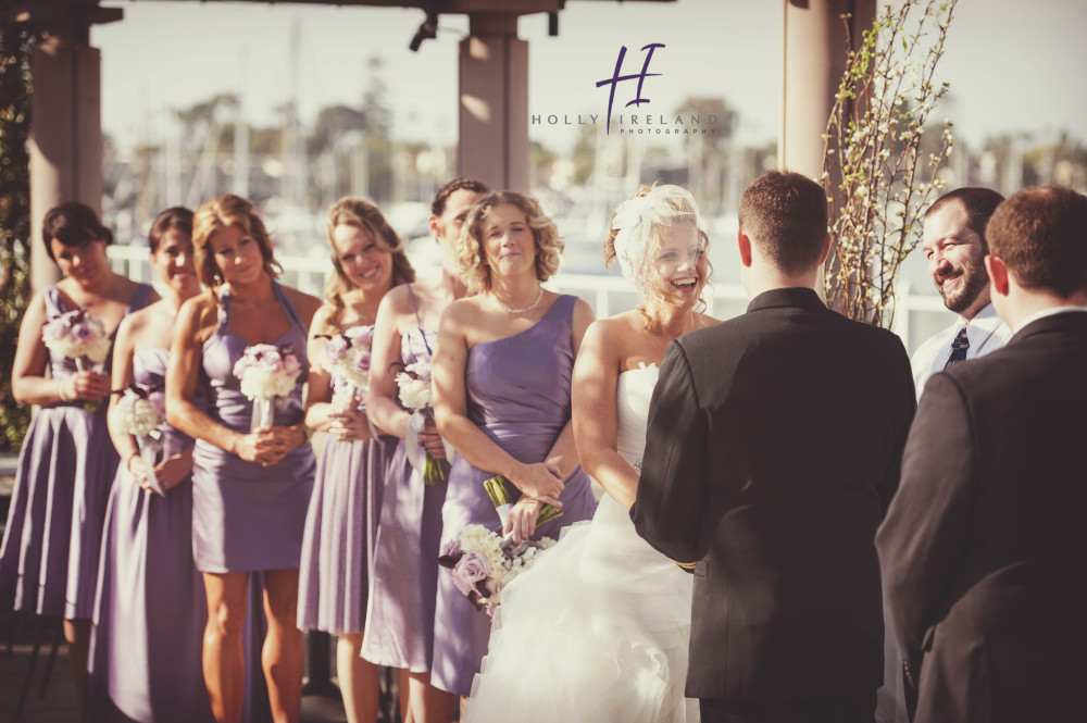 beautiful bridal party photography