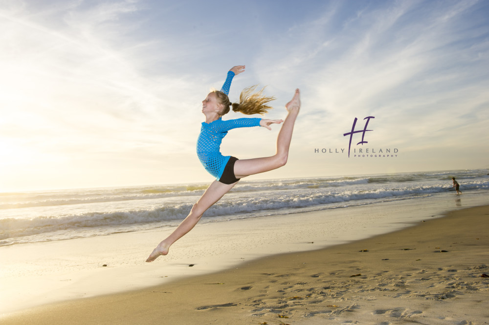 Dance photography at the beach in San Diego