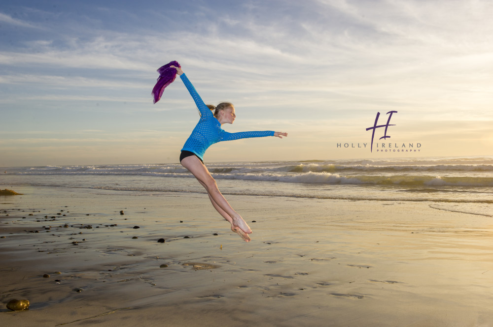 beautiful dance jumping photography