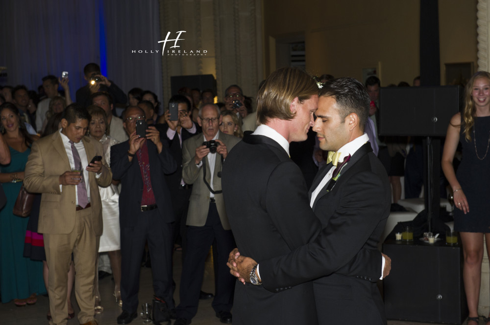 first dance for same sex wedding photos in San Diego