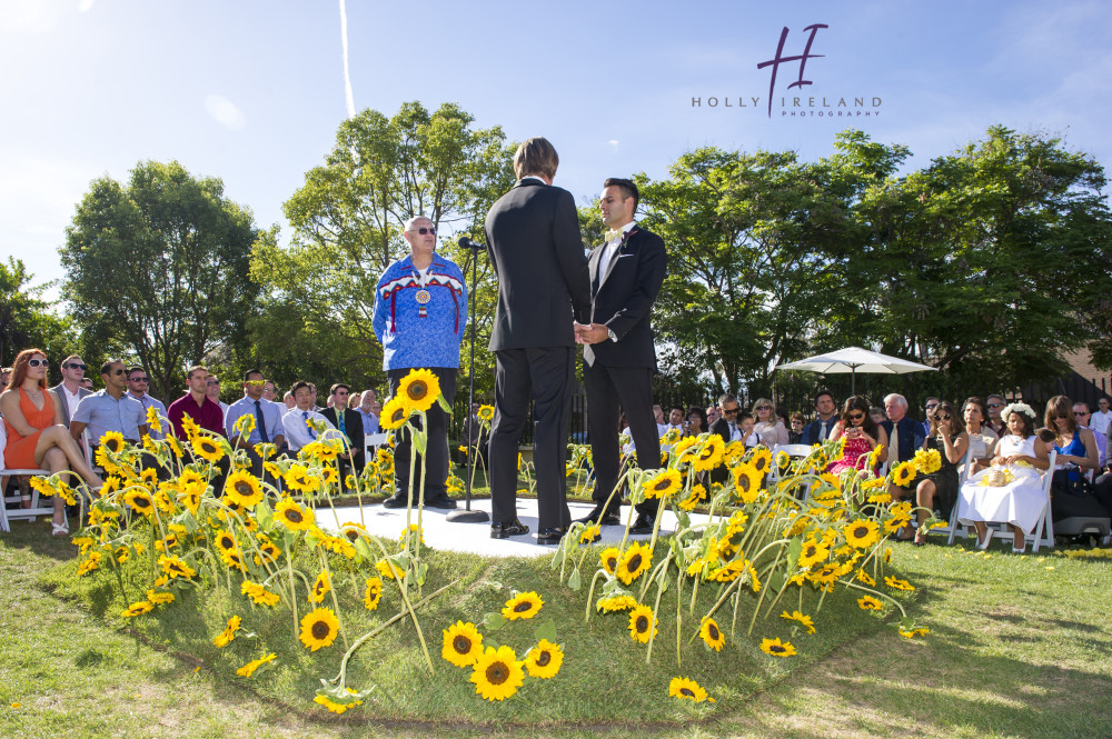 ceremony photos of same sex wedding photos in San Diego