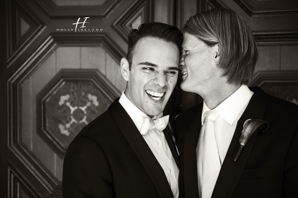 fun candid groom and groom photos