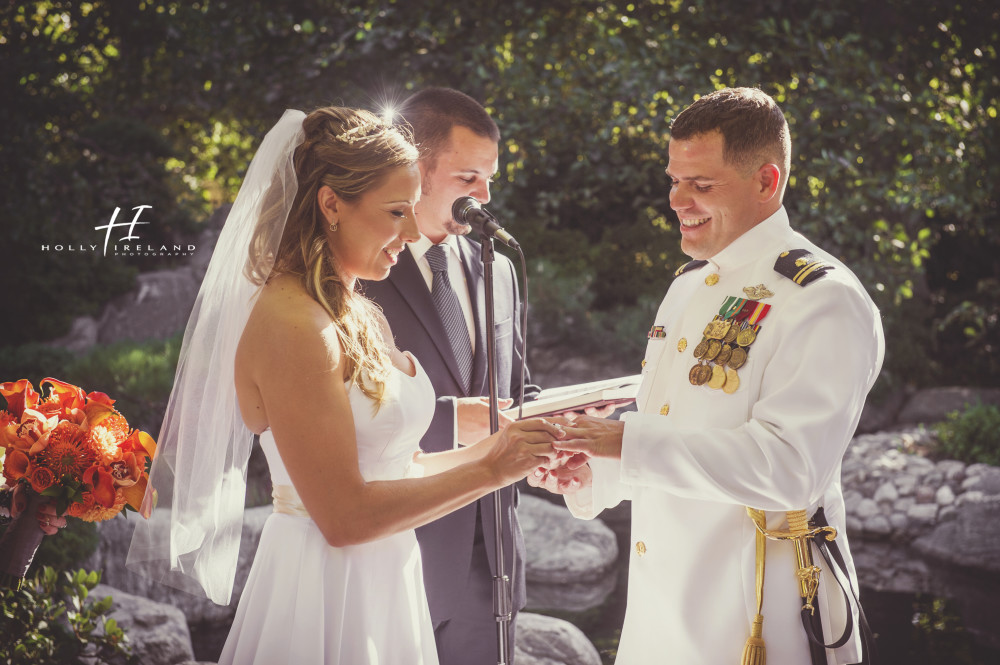 Japanese Friendship Garden wedding photos in San Diego at Balboa Park