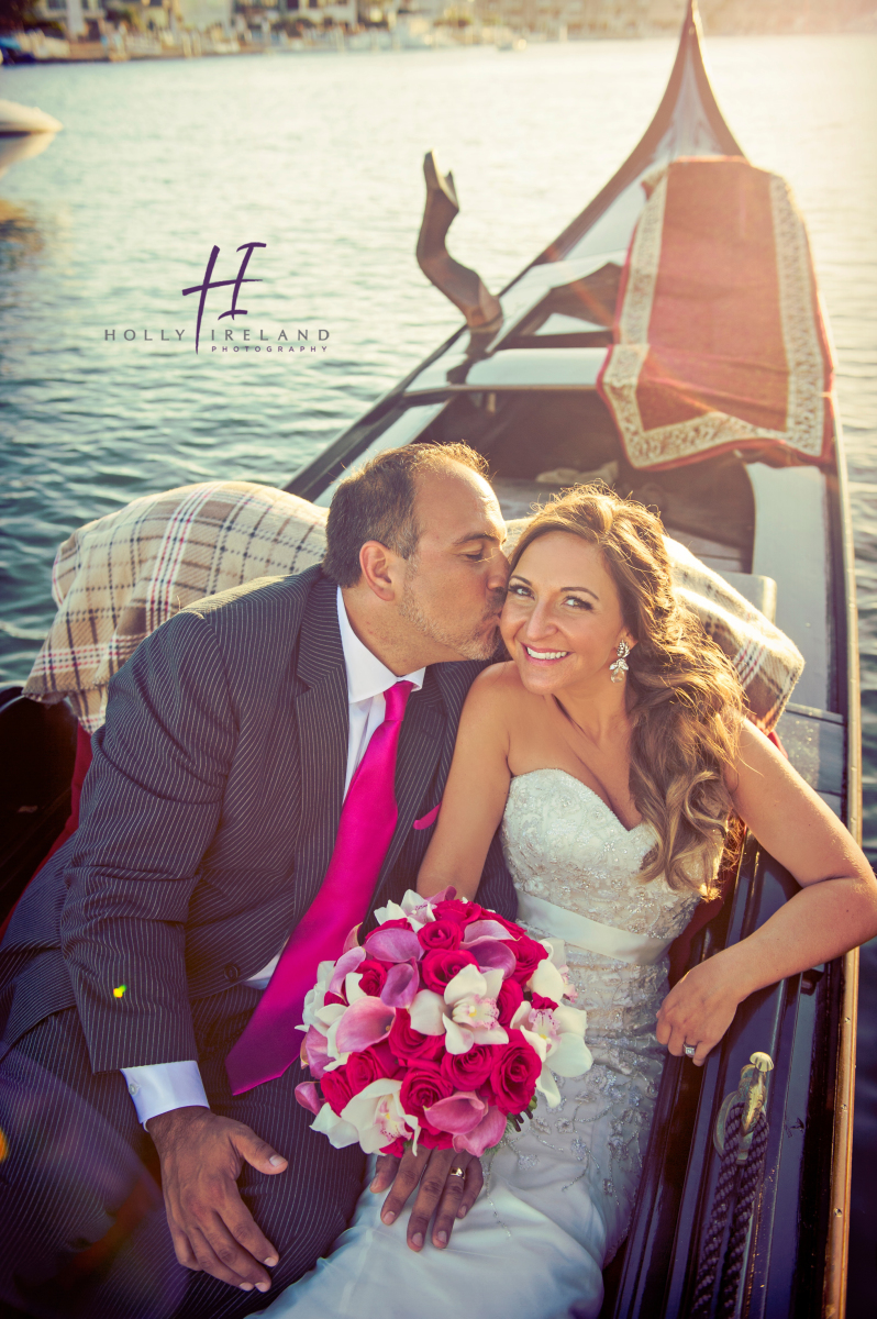 Loews Coronado Gondola Rides for a wedding