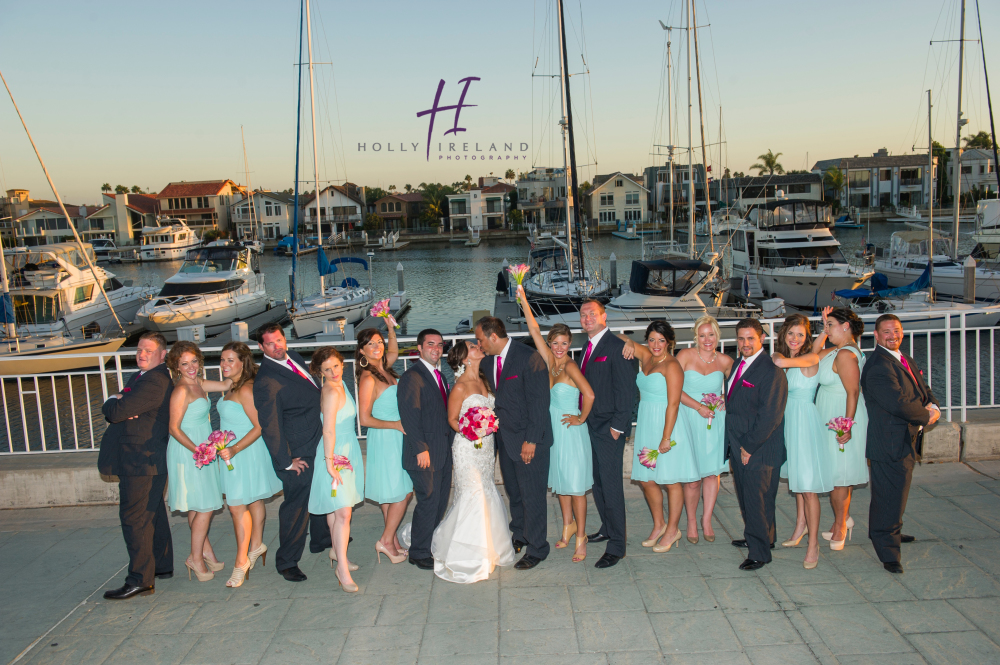 Loews Coronado wedding bridal party photos