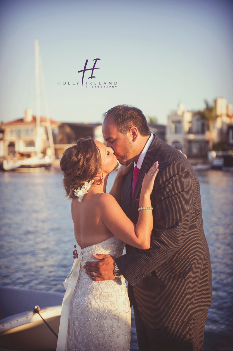 Loews Coronado wedding photos of a bride and groom