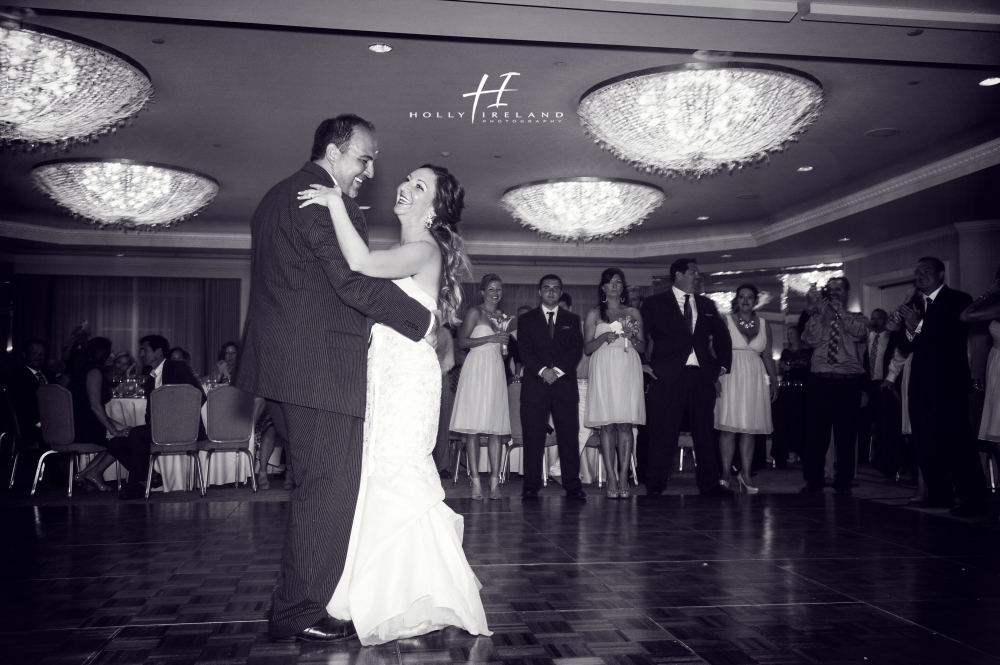 Loews Coronado wedding photos of a bride and groom