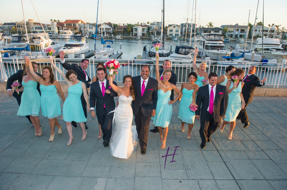 Loews Coronado wedding bridal party photos