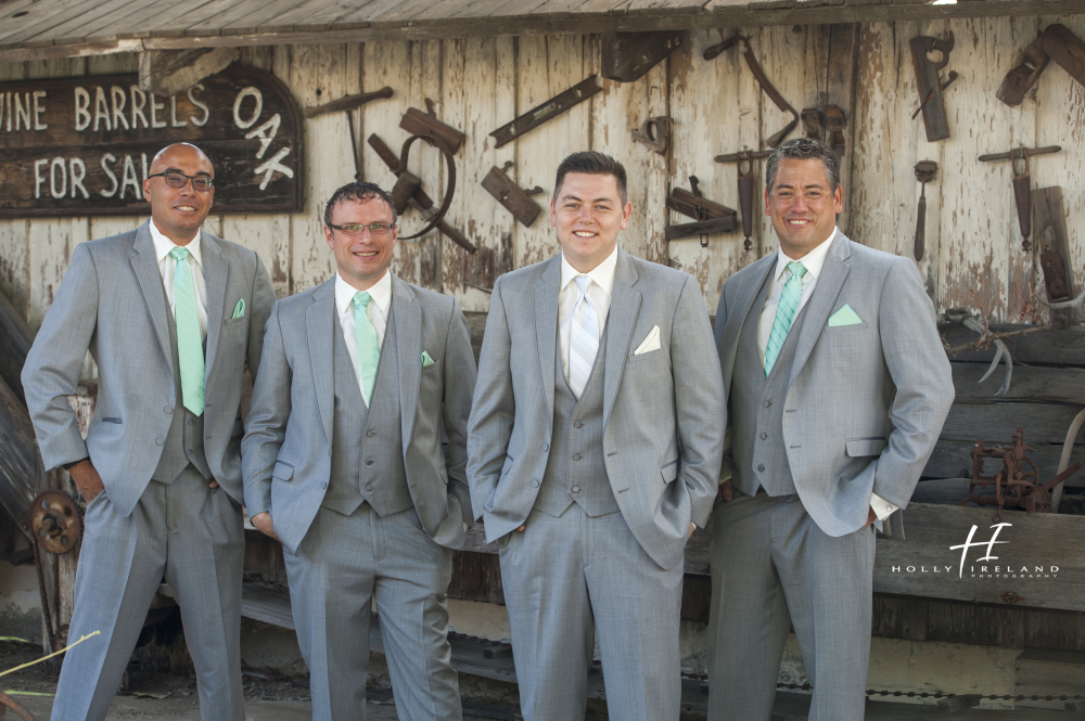 groom and groomsmen rancho 