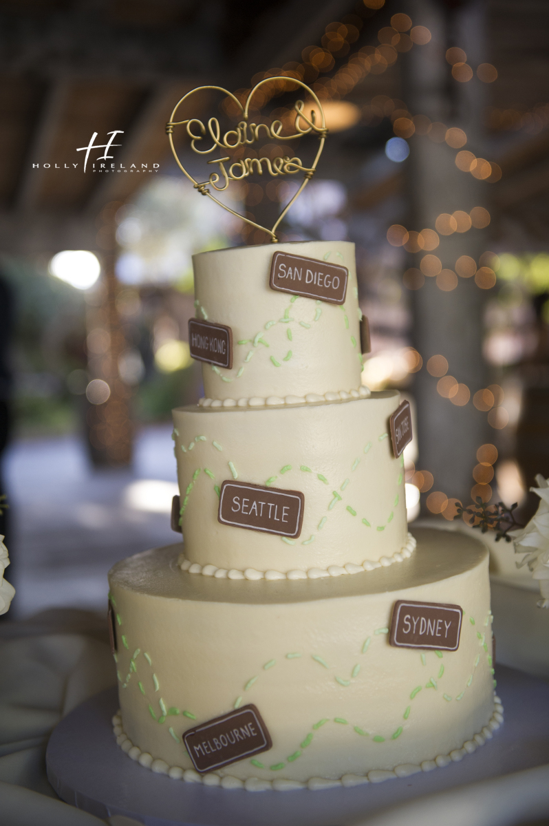 rustic cake wedding 