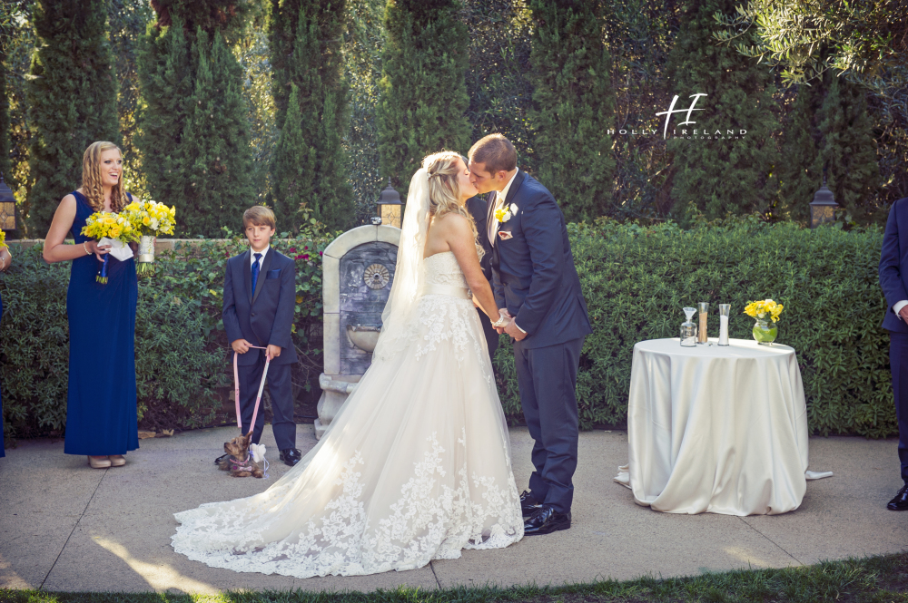 first kiss being married 