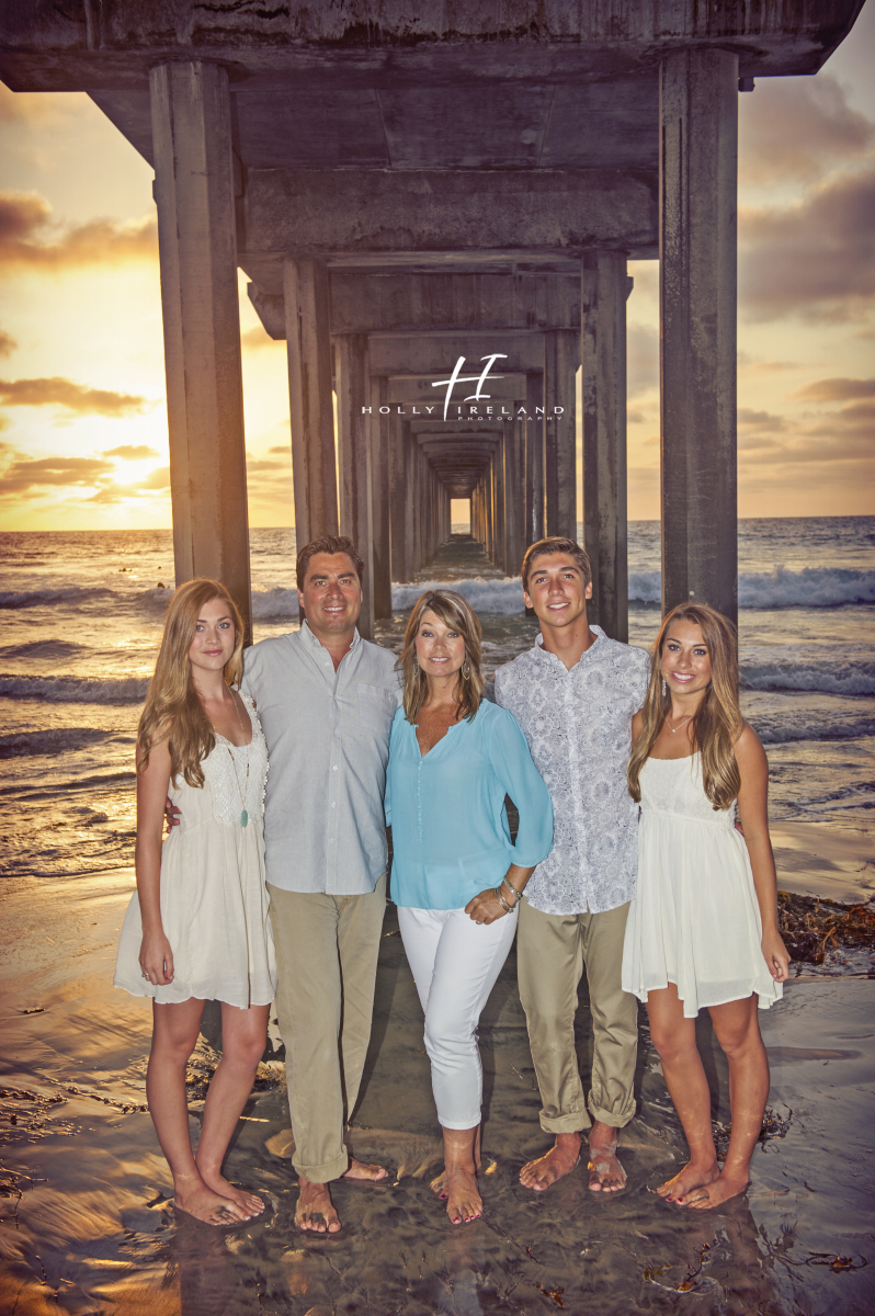 family photo la jolla pier 