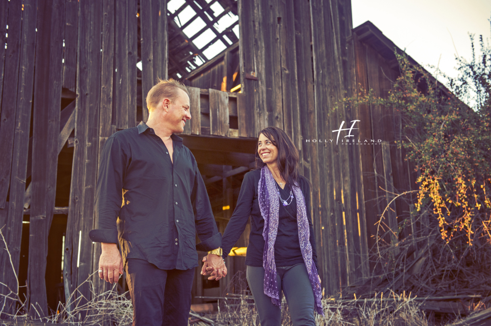 Rustic engagement photos 